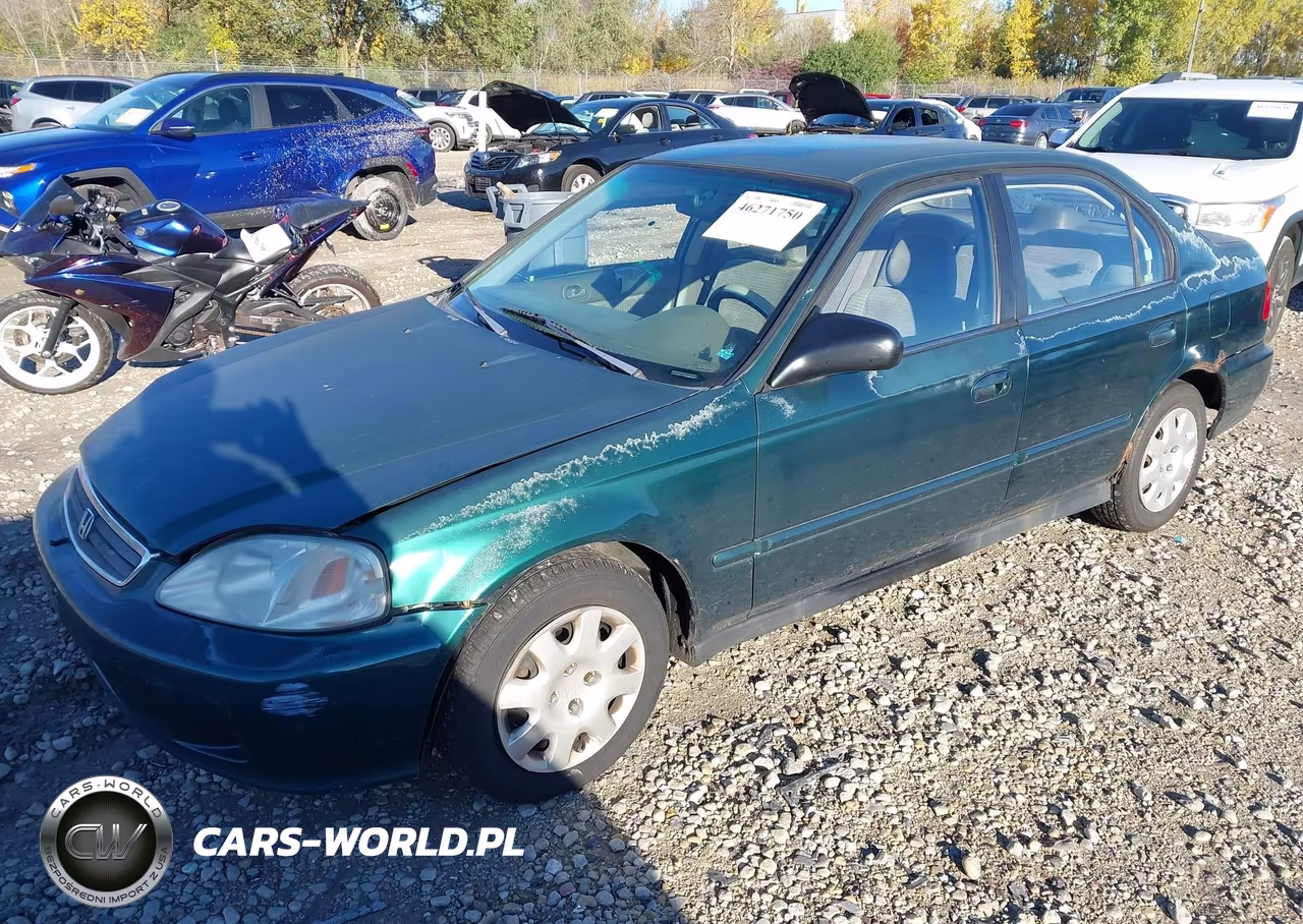 1999 Honda Civic Value Package VIN:2HGEJ6611XH520026 - 2