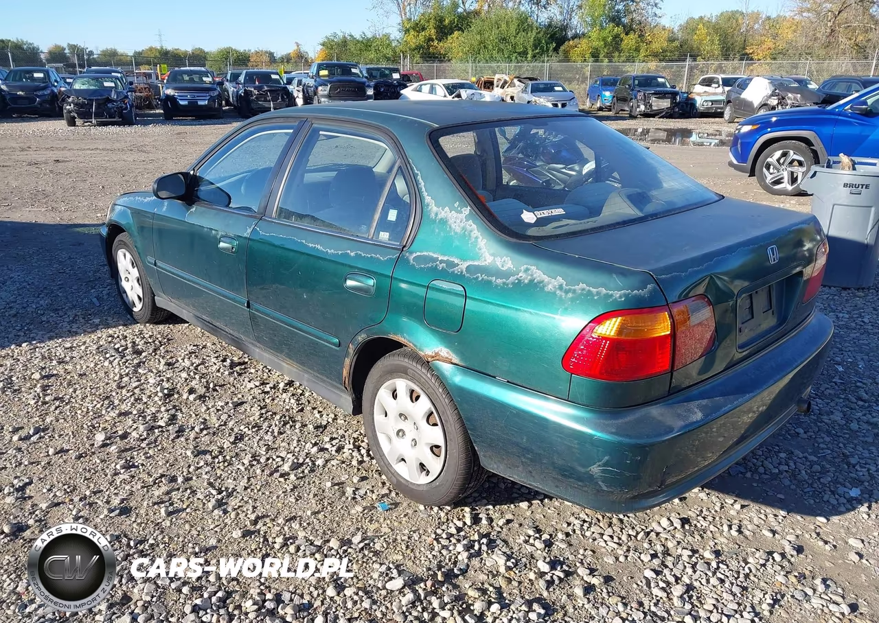 1999 Honda Civic Value Package VIN:2HGEJ6611XH520026 - 3