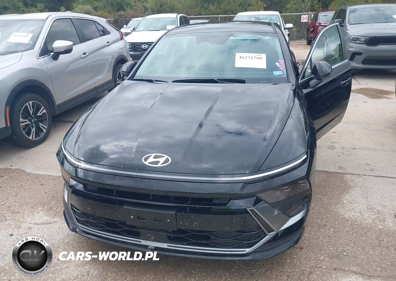 2026 Hyundai Sonata Hybrid Blue VIN:KMHL24JJXTA172973 - 6