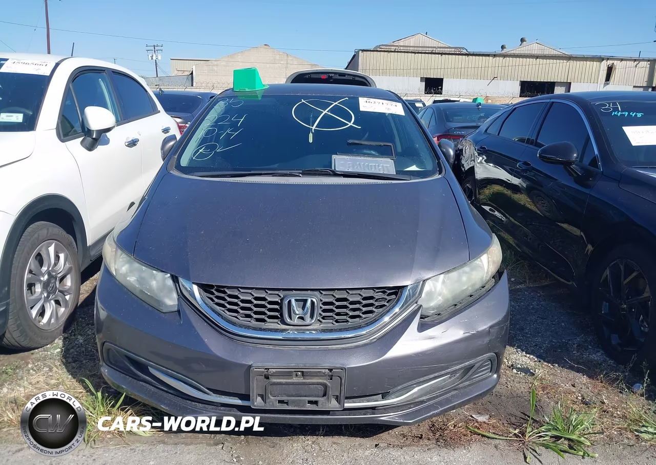 2014 Honda Civic Lx VIN:19XFB2F57EE271641 - 13