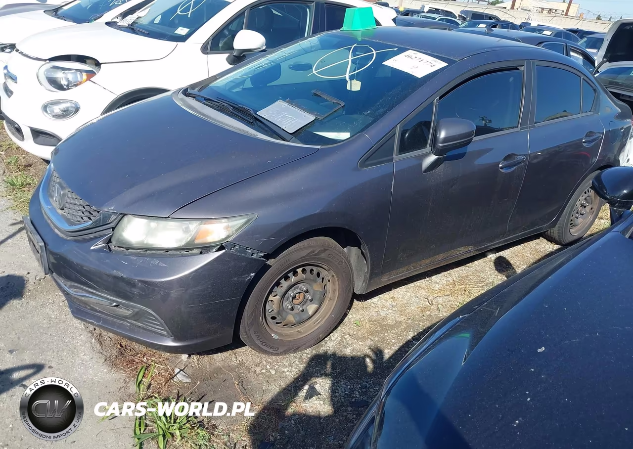 2014 Honda Civic Lx VIN:19XFB2F57EE271641 - 2