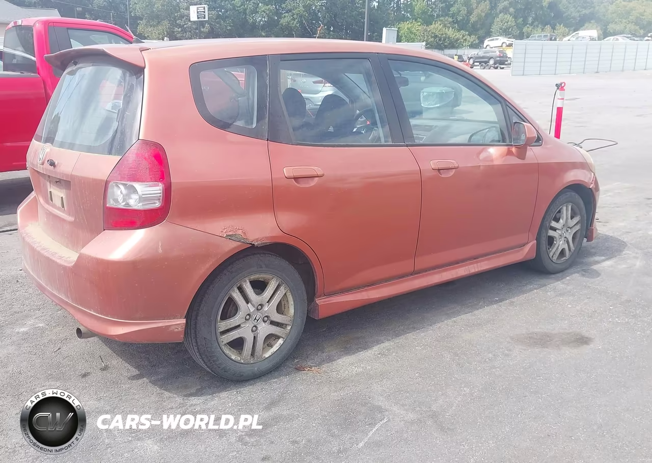 2007 Honda Fit Sport VIN:JHMGD38657S055408 - 4