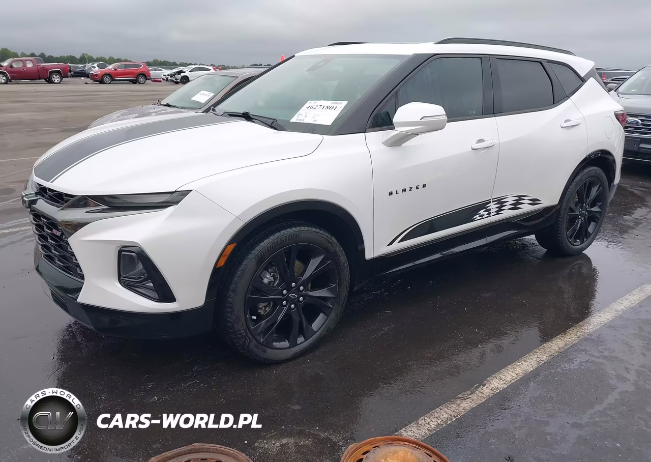 2021 Chevrolet Blazer Fwd Rs VIN:3GNKBERS0MS529927 - 2