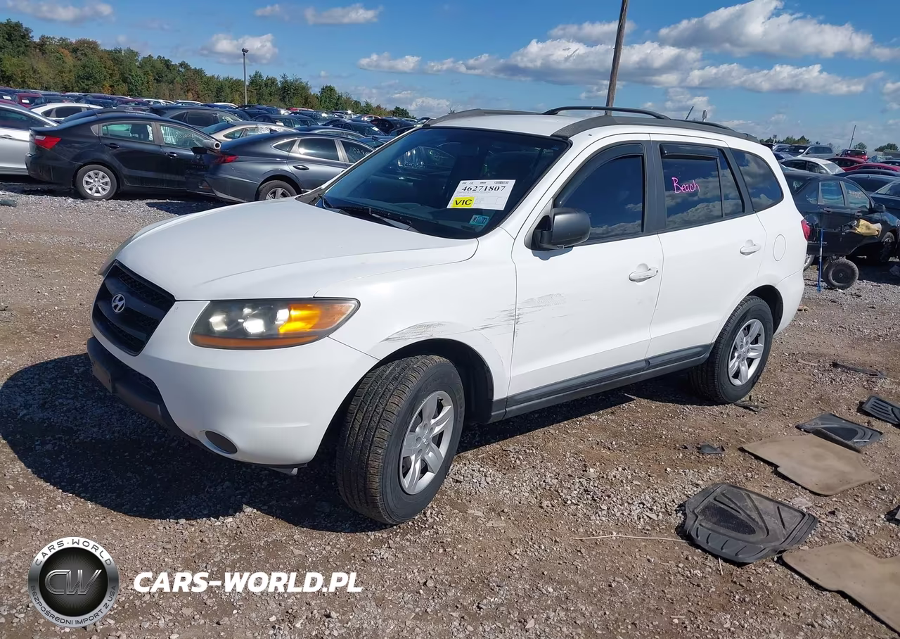 2009 Hyundai Santa Fe Gls VIN:5NMSG73D39H247201 - 2