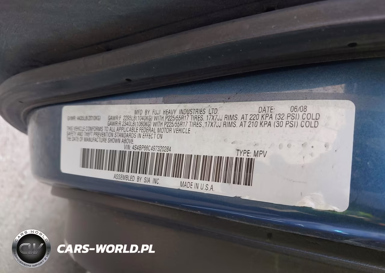 2009 Subaru Outback 2.5I Limited VIN:4S4BP66C497320284 - 9