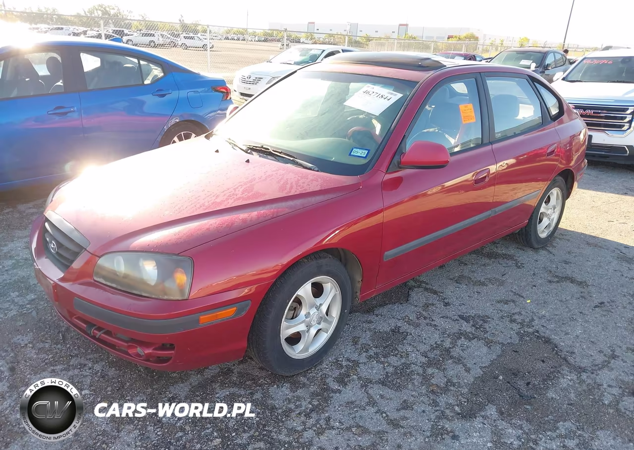 2005 Hyundai Elantra Gls-Gt VIN:KMHDN56DX5U156181 - 2