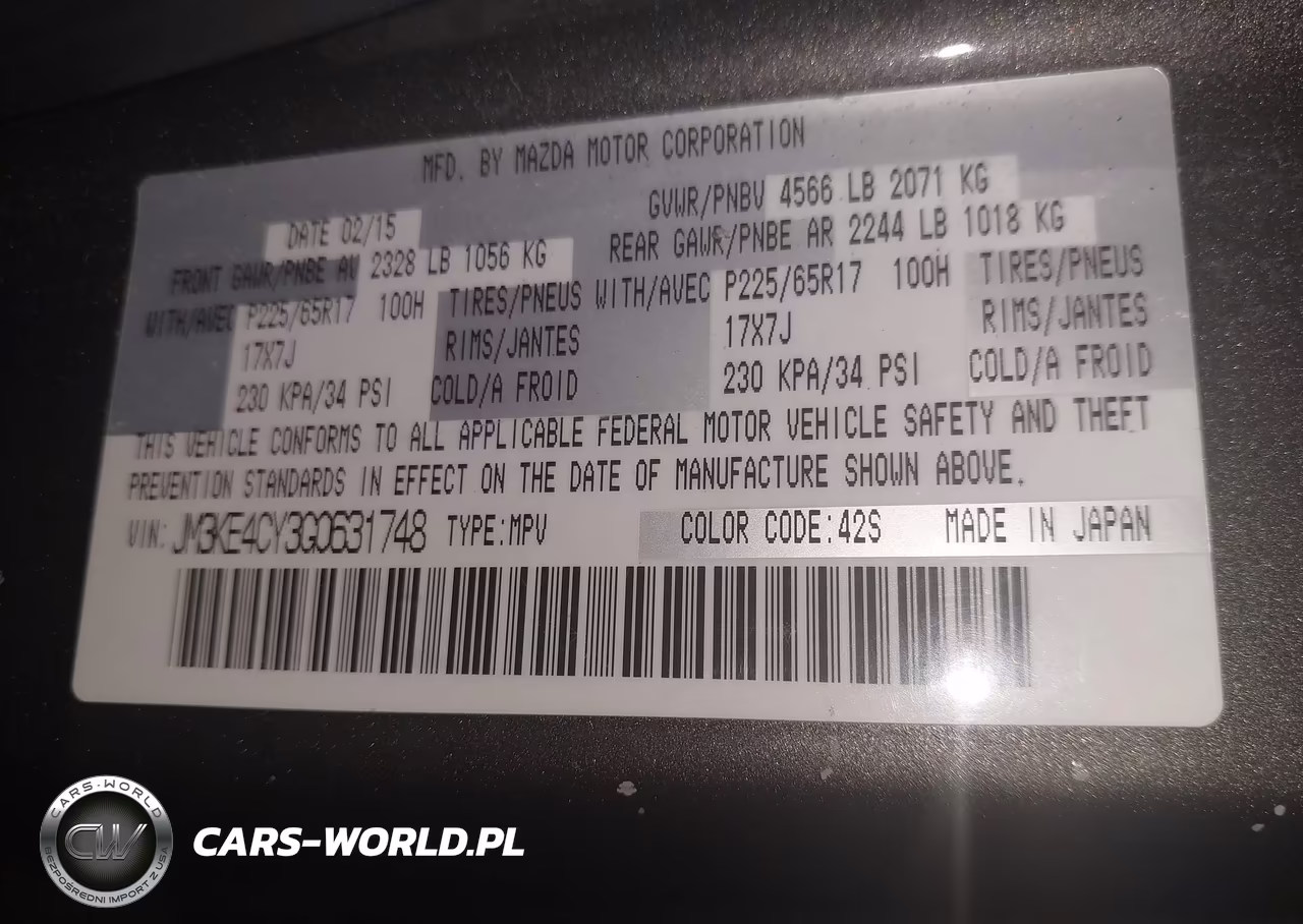 2016 Mazda Cx-5 Touring VIN:JM3KE4CY3G0631748 - 9