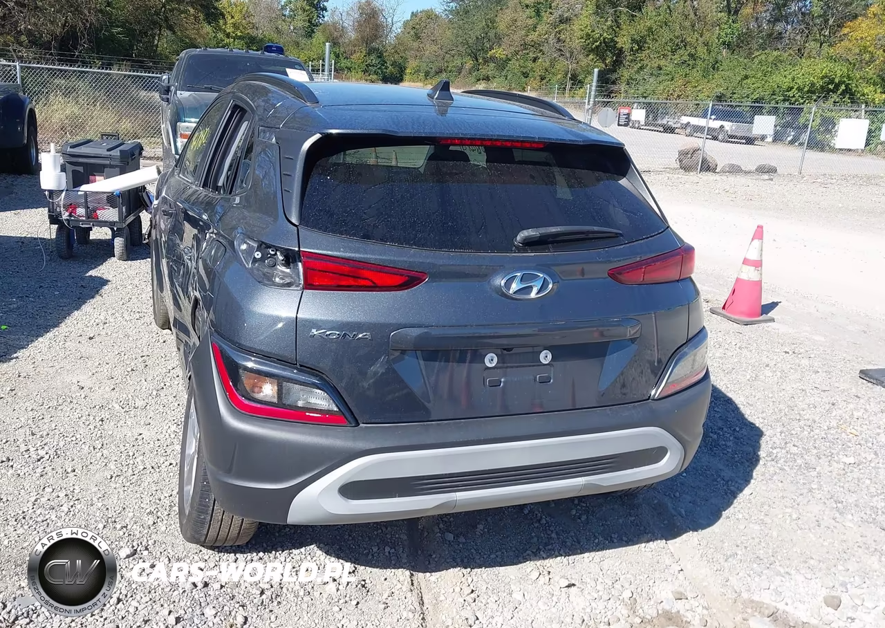 2022 Hyundai Kona Sel VIN:KM8K32ABXNU836521 - 17