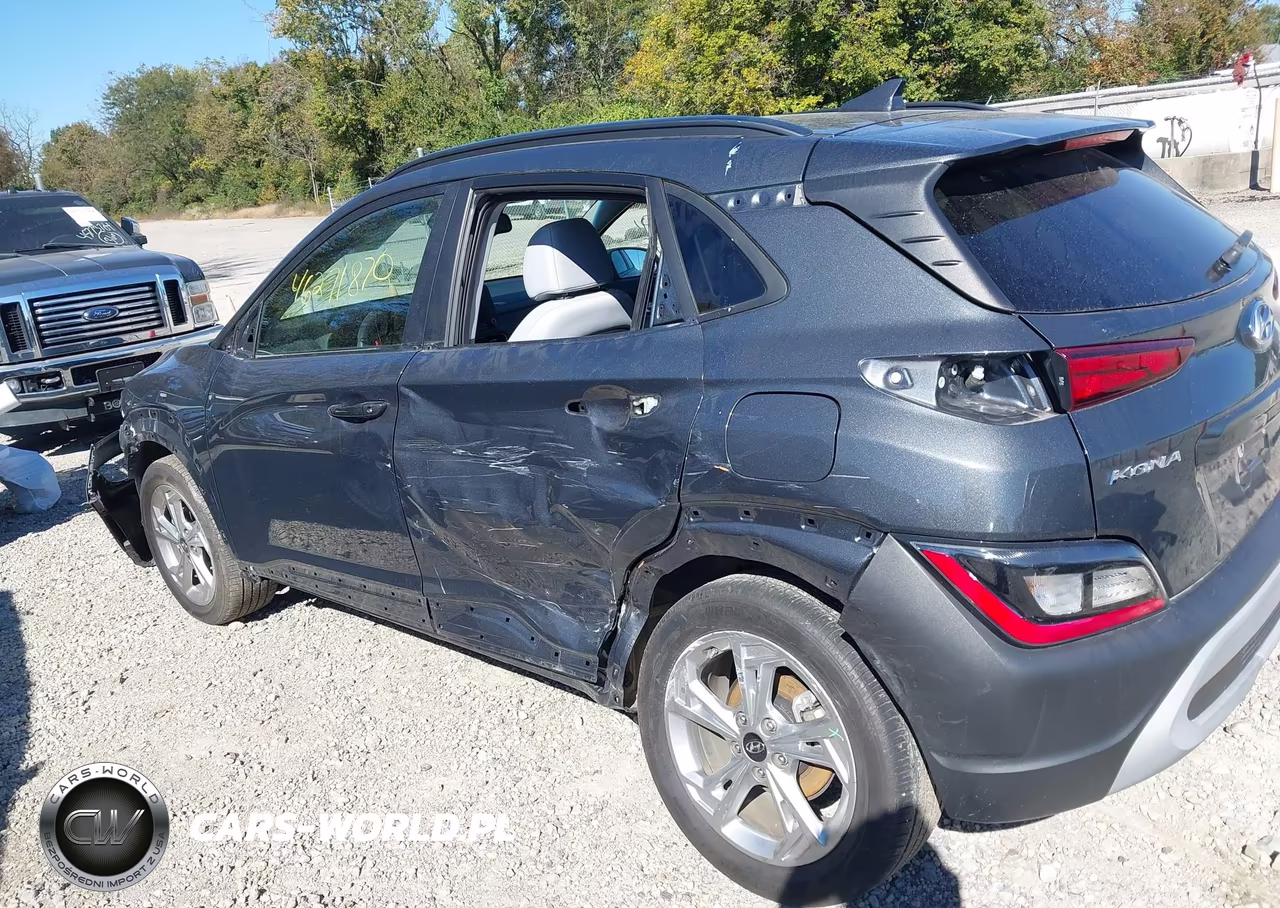 2022 Hyundai Kona Sel VIN:KM8K32ABXNU836521 - 18