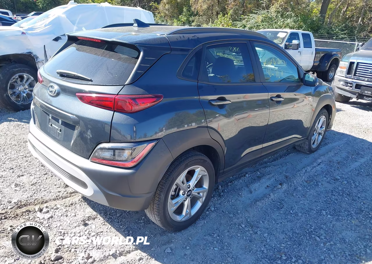 2022 Hyundai Kona Sel VIN:KM8K32ABXNU836521 - 4