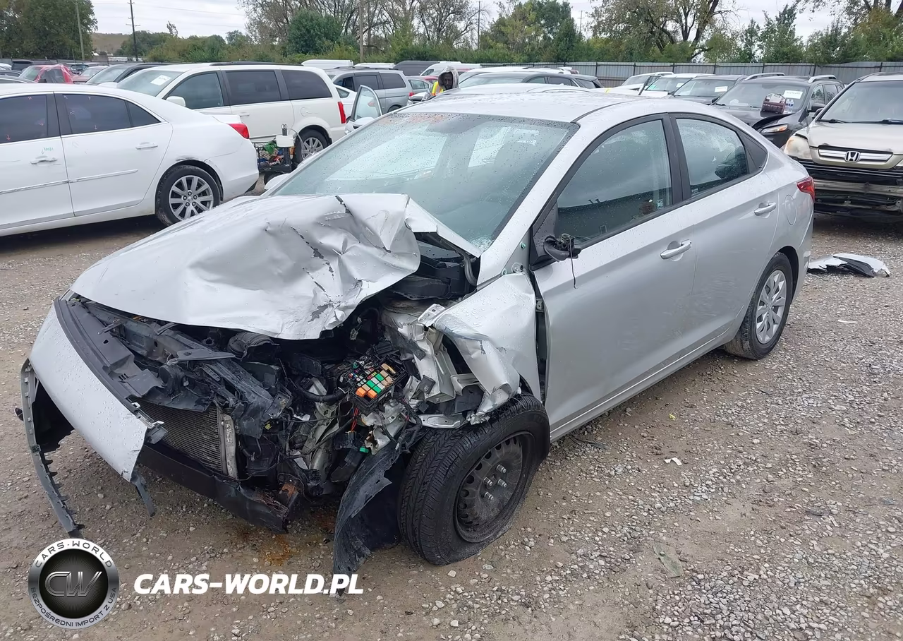 2019 Hyundai Accent Se VIN:3KPC24A37KE053795 - 2