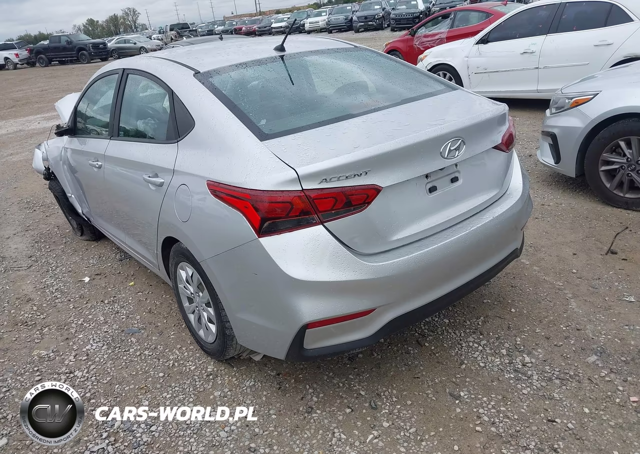 2019 Hyundai Accent Se VIN:3KPC24A37KE053795 - 3