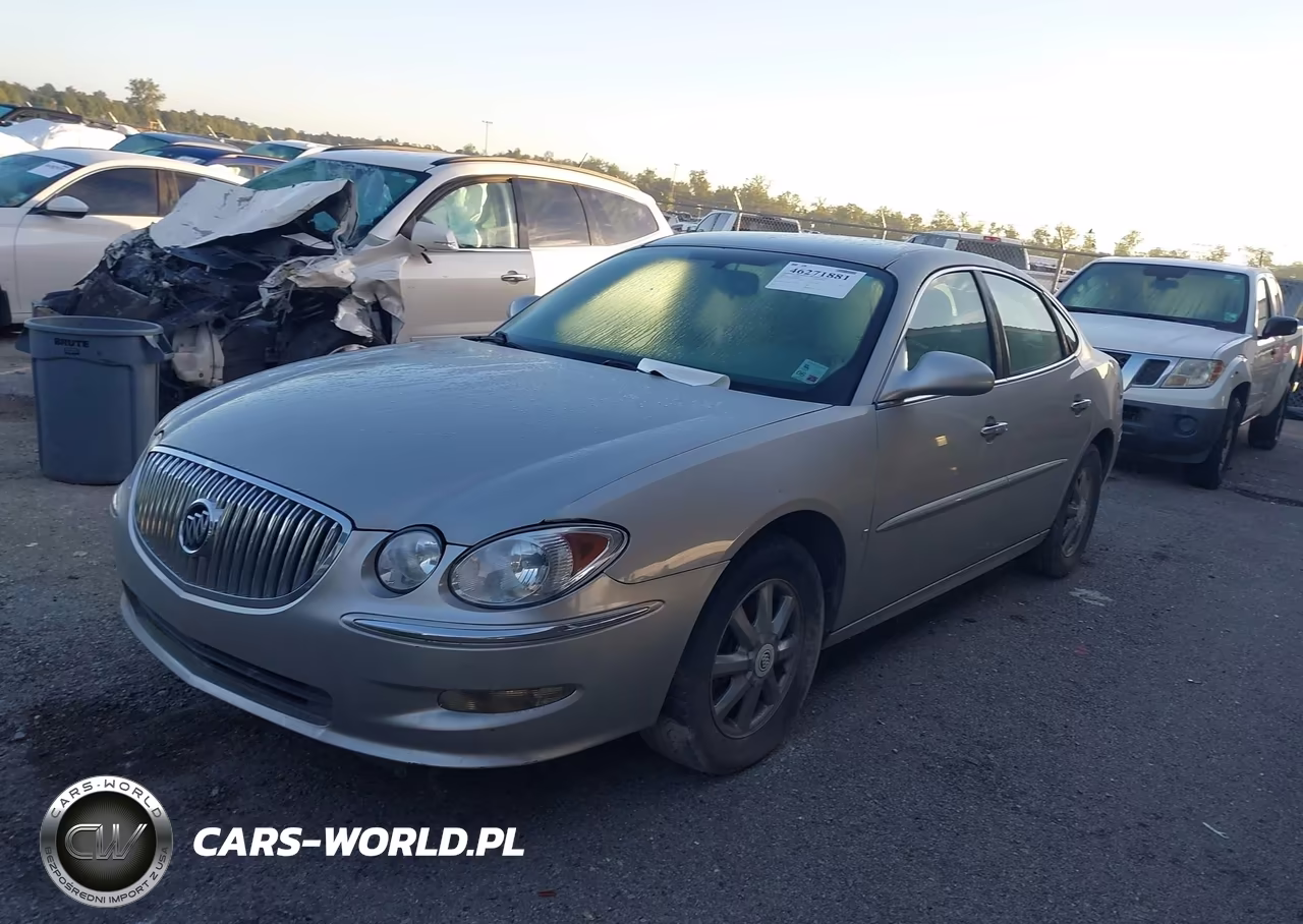 2008 Buick Lacrosse Cxl VIN:2G4WD582981163677 - 2
