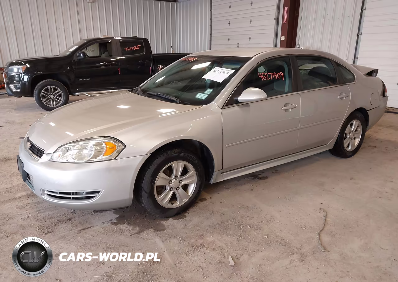 2012 Chevrolet Impala Ls VIN:2G1WF5E37C1299612 - 2