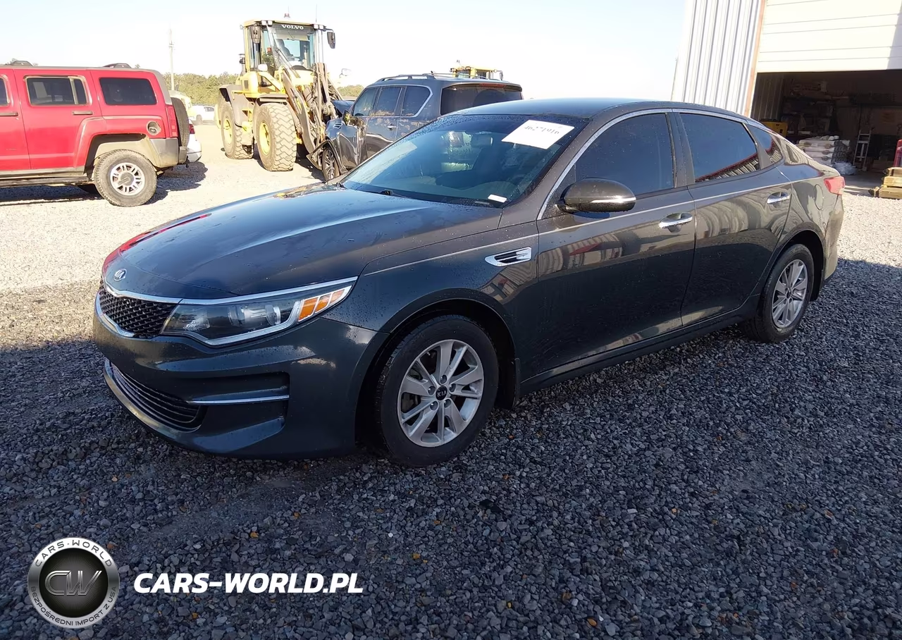 2016 Kia Optima Lx VIN:KNAGT4L38G5079186 - 2