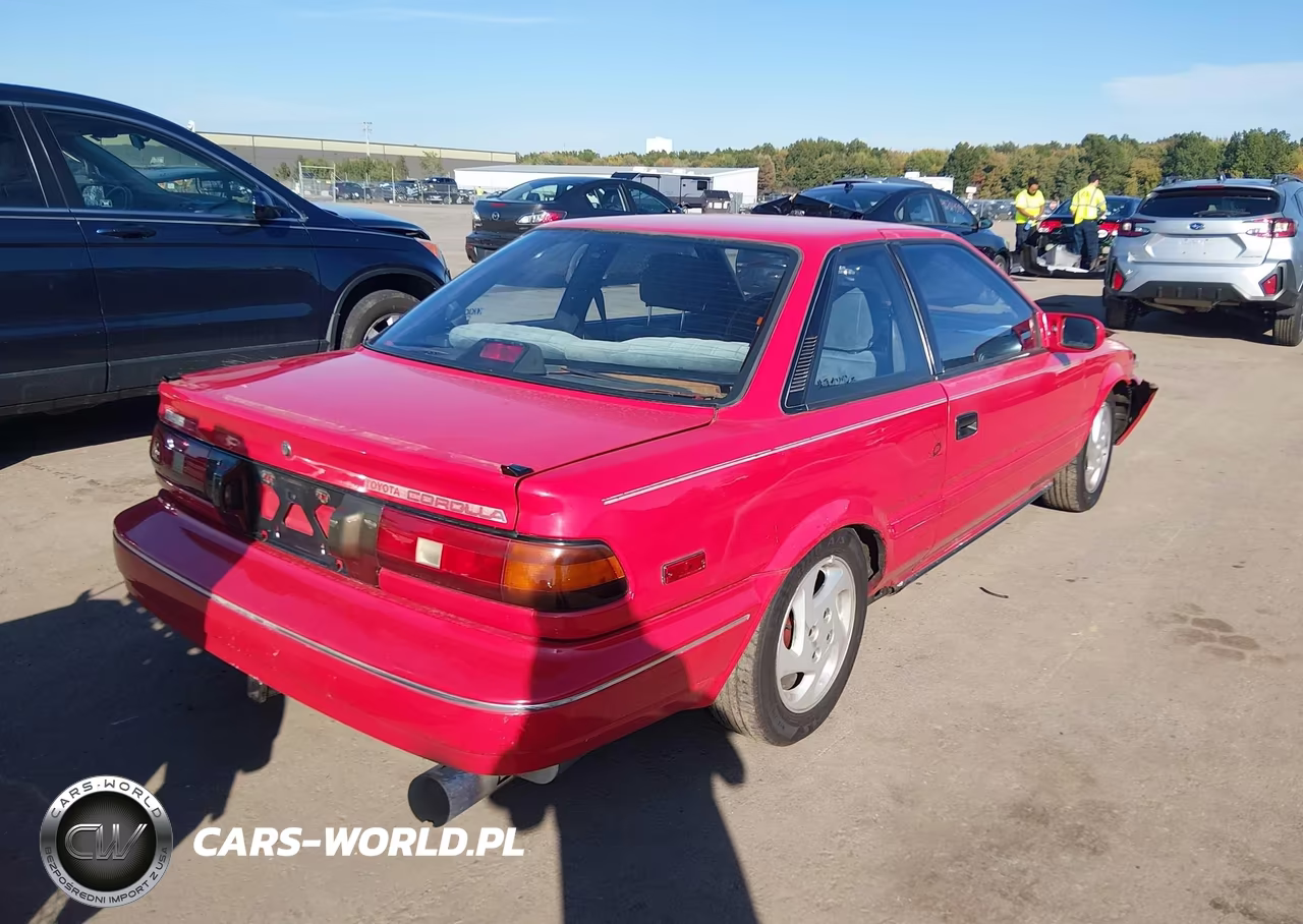 1989 Toyota Corolla Sr5 VIN:JT2AE95C7K3164000 - 4