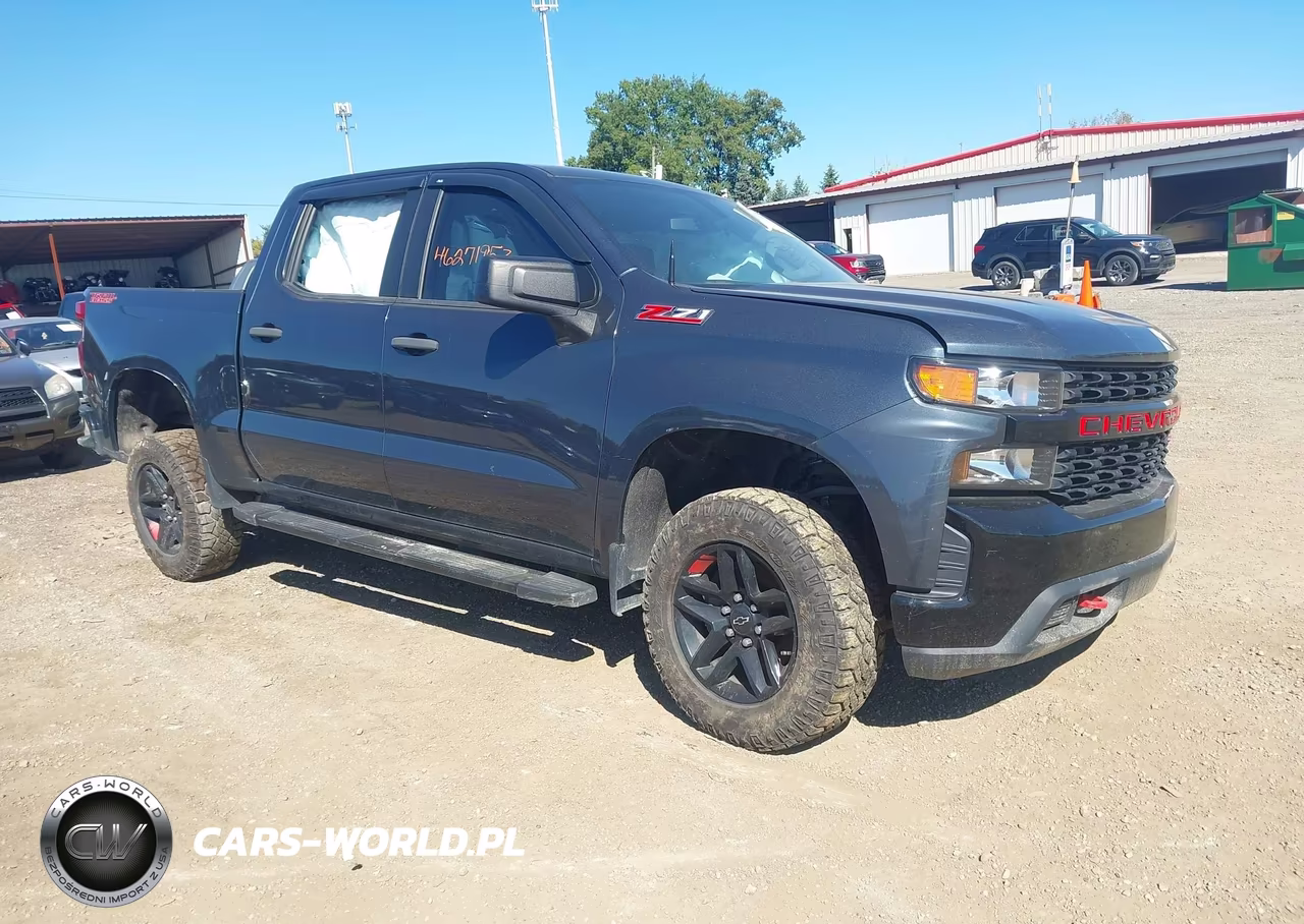 2020 Chevrolet Silverado 1500 4Wd Short Bed Custom Trail Boss