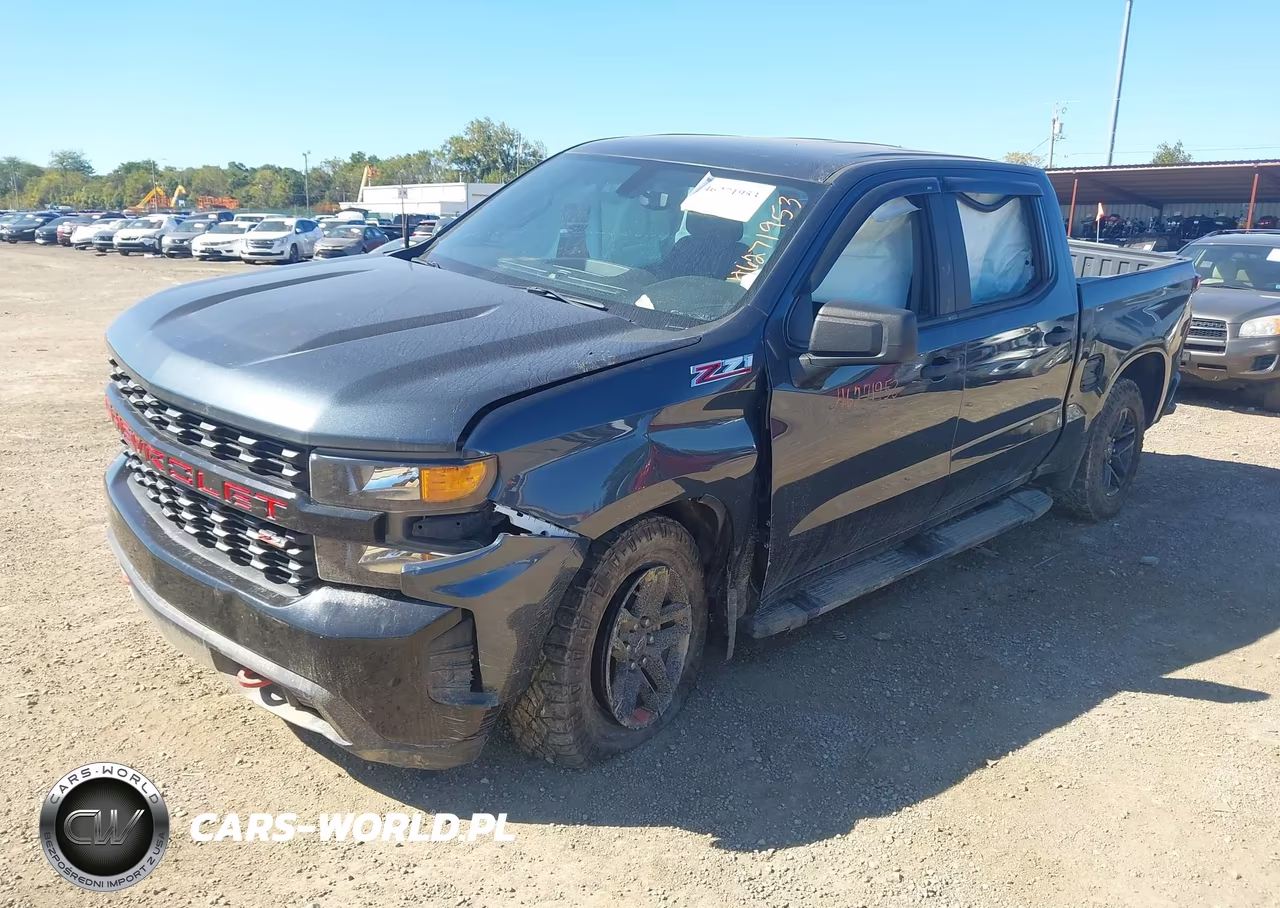 2020 Chevrolet Silverado 1500 4Wd Short Bed Custom Trail Boss VIN:1GCPYCEF0LZ189805 - 2
