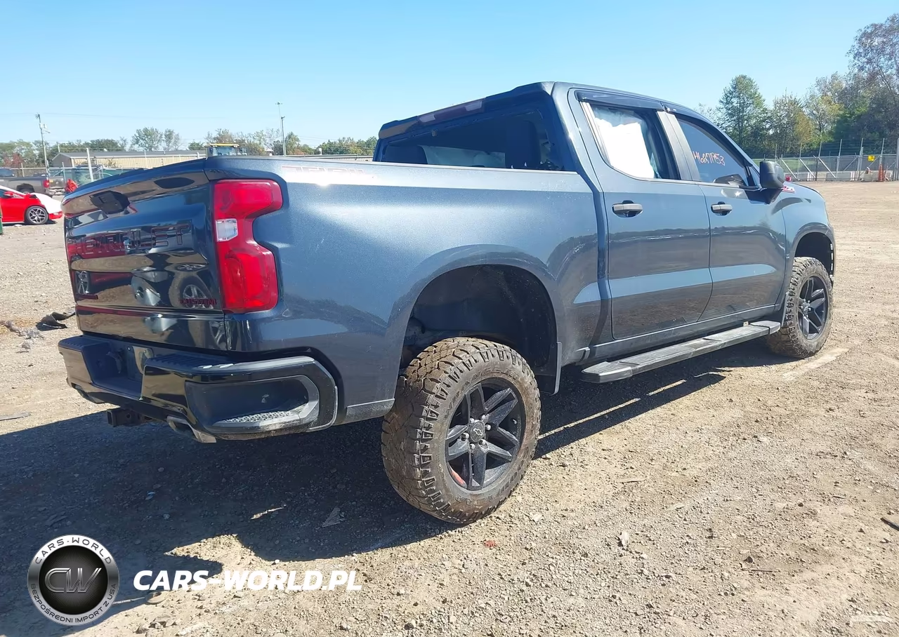 2020 Chevrolet Silverado 1500 4Wd Short Bed Custom Trail Boss VIN:1GCPYCEF0LZ189805 - 4