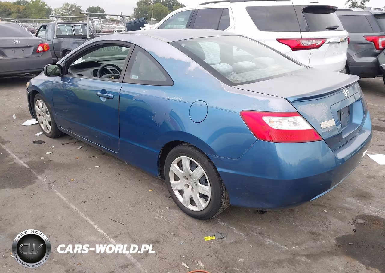 2008 Honda Civic Lx VIN:2HGFG12618H552029 - 3