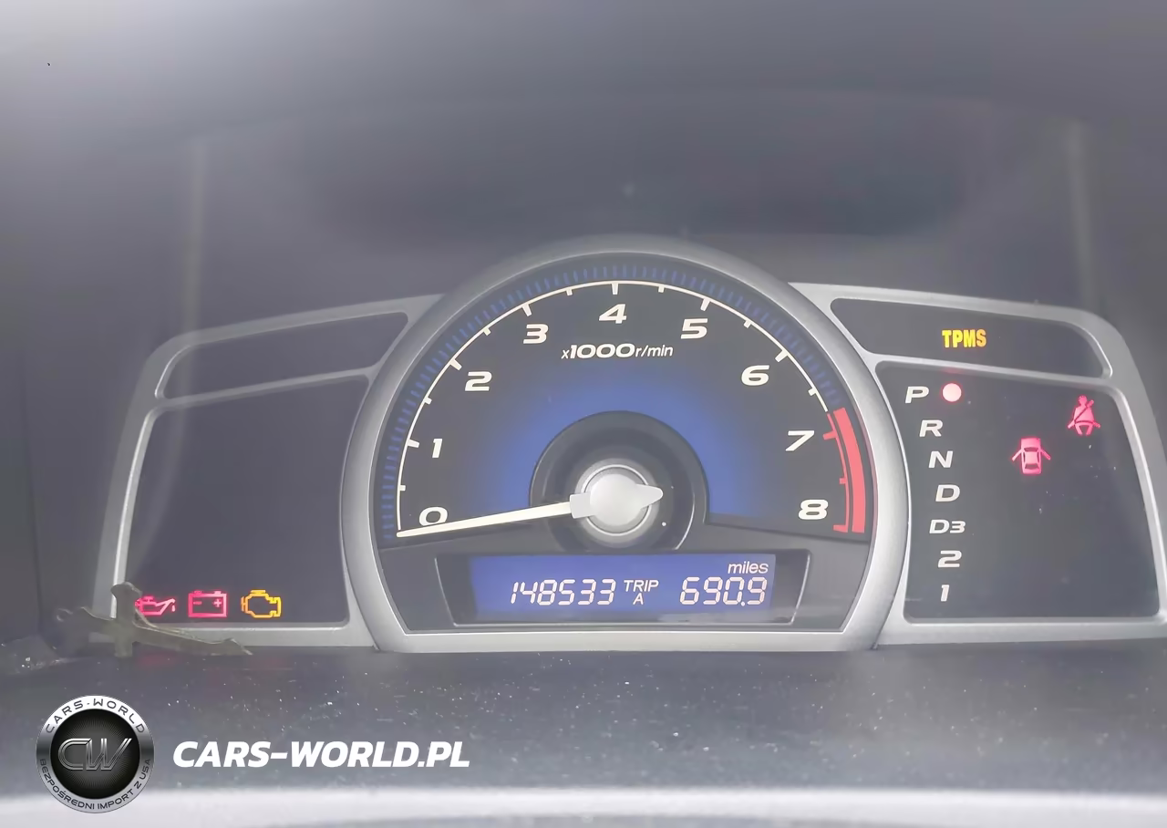 2008 Honda Civic Lx VIN:2HGFG12618H552029 - 7