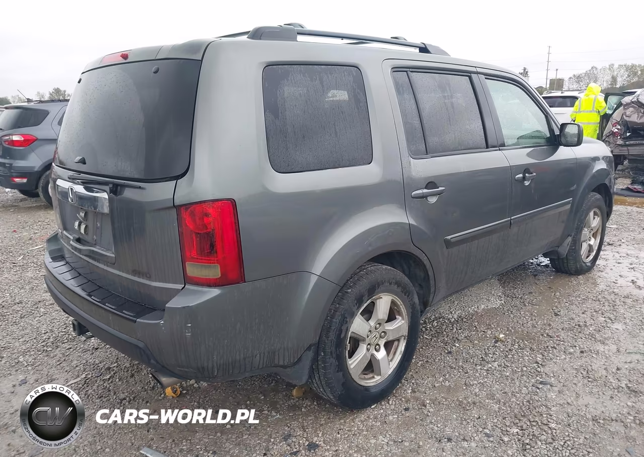2009 Honda Pilot Ex VIN:5FNYF48419B027013 - 4