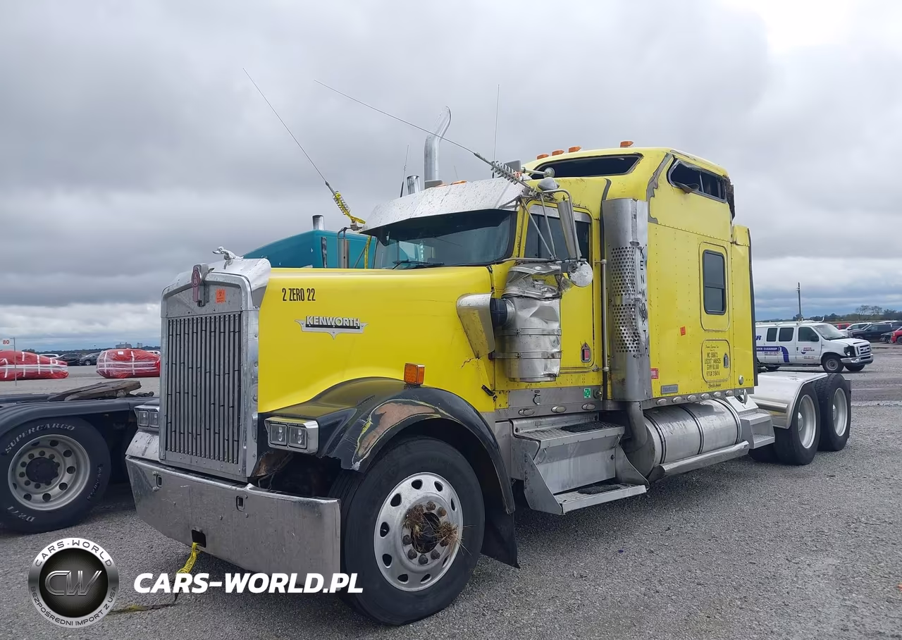 2000 Kenworth Construction W900 VIN:1XKWDB9X3YJ864089 - 2