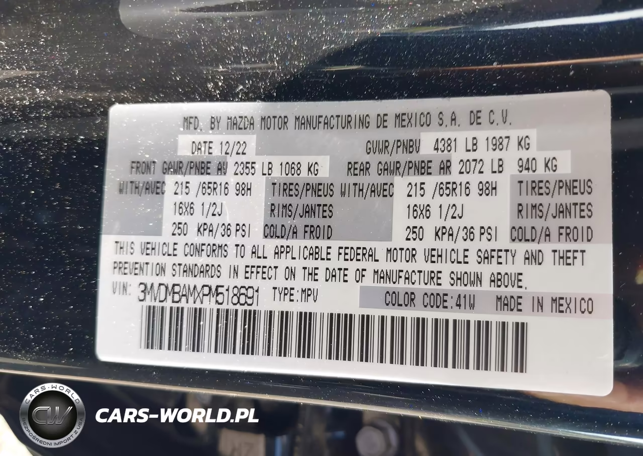 2023 Mazda Cx-30 2.5 S VIN:3MVDMBAMXPM518691 - 9