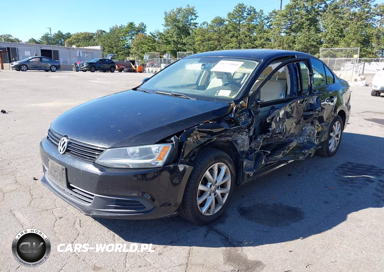 2012 Volkswagen Jetta 2.5L Se VIN:3VWDX7AJ7CM367702 - 2