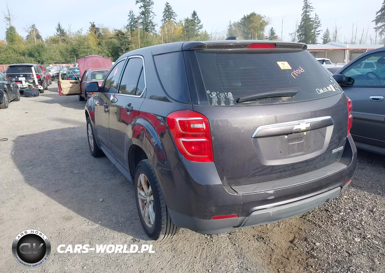 2016 Chevrolet Equinox Ls VIN:2GNALBEK1G6184973 - 3