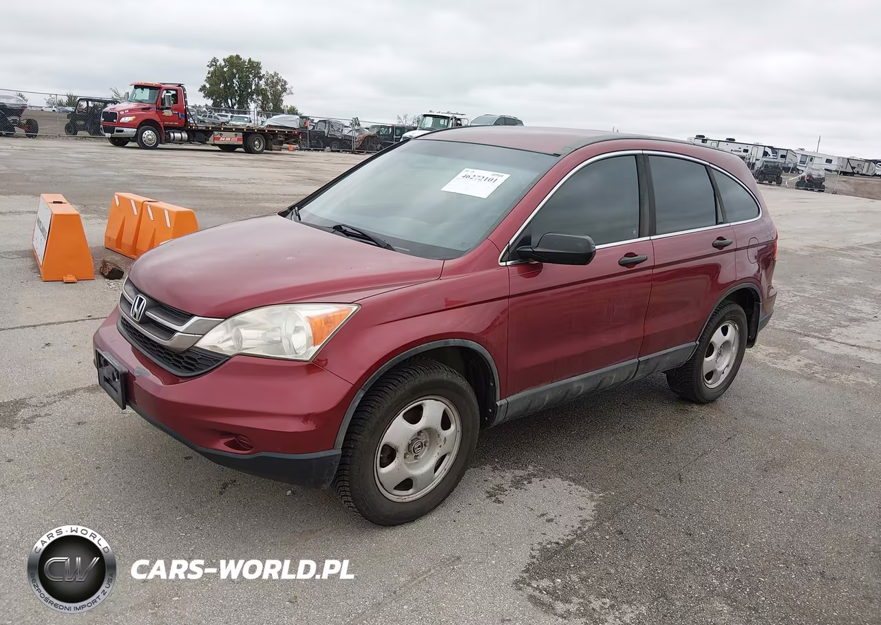 2010 Honda Cr-V Lx VIN:5J6RE4H36AL028541 - 2