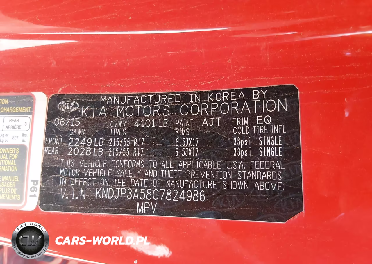 2016 Kia Soul + VIN:KNDJP3A58G7824986 - 9