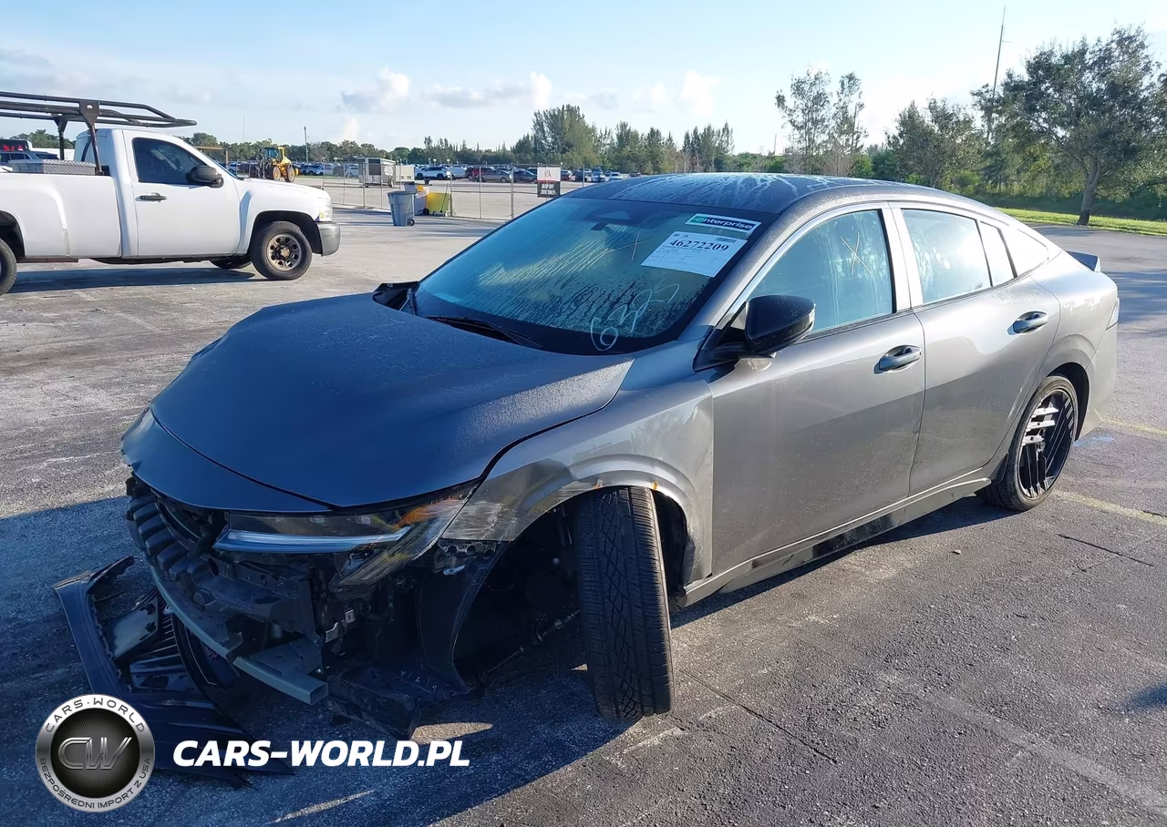 2026 Nissan Sentra Sr VIN:3N1AB9DV7TY206325 - 2