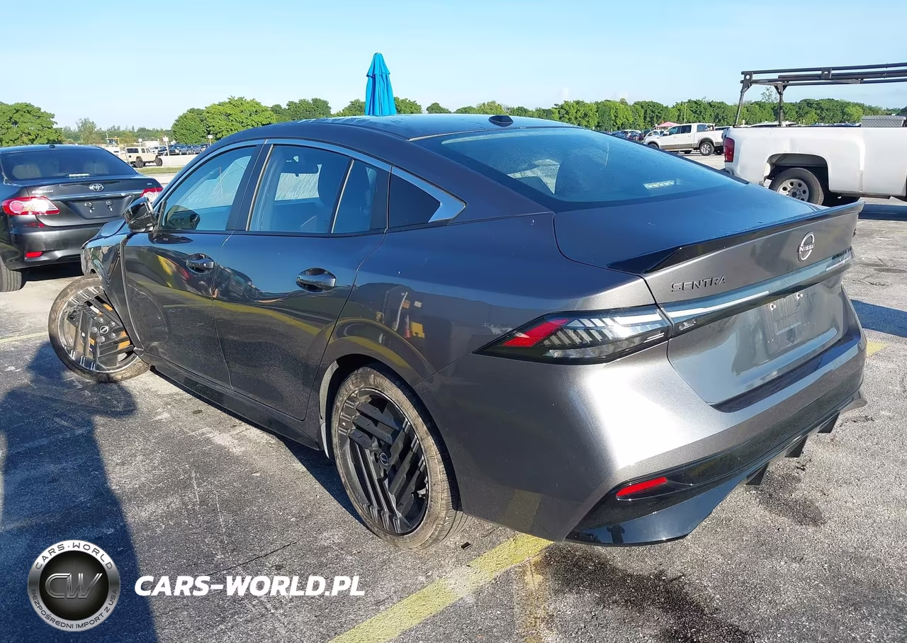 2026 Nissan Sentra Sr VIN:3N1AB9DV7TY206325 - 3