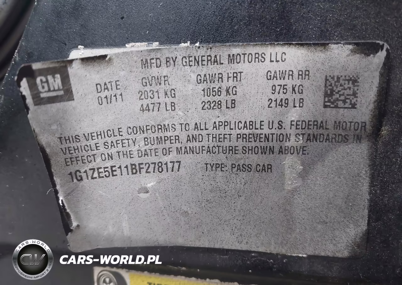 2011 Chevrolet Malibu Ltz VIN:1G1ZE5E11BF278177 - 9