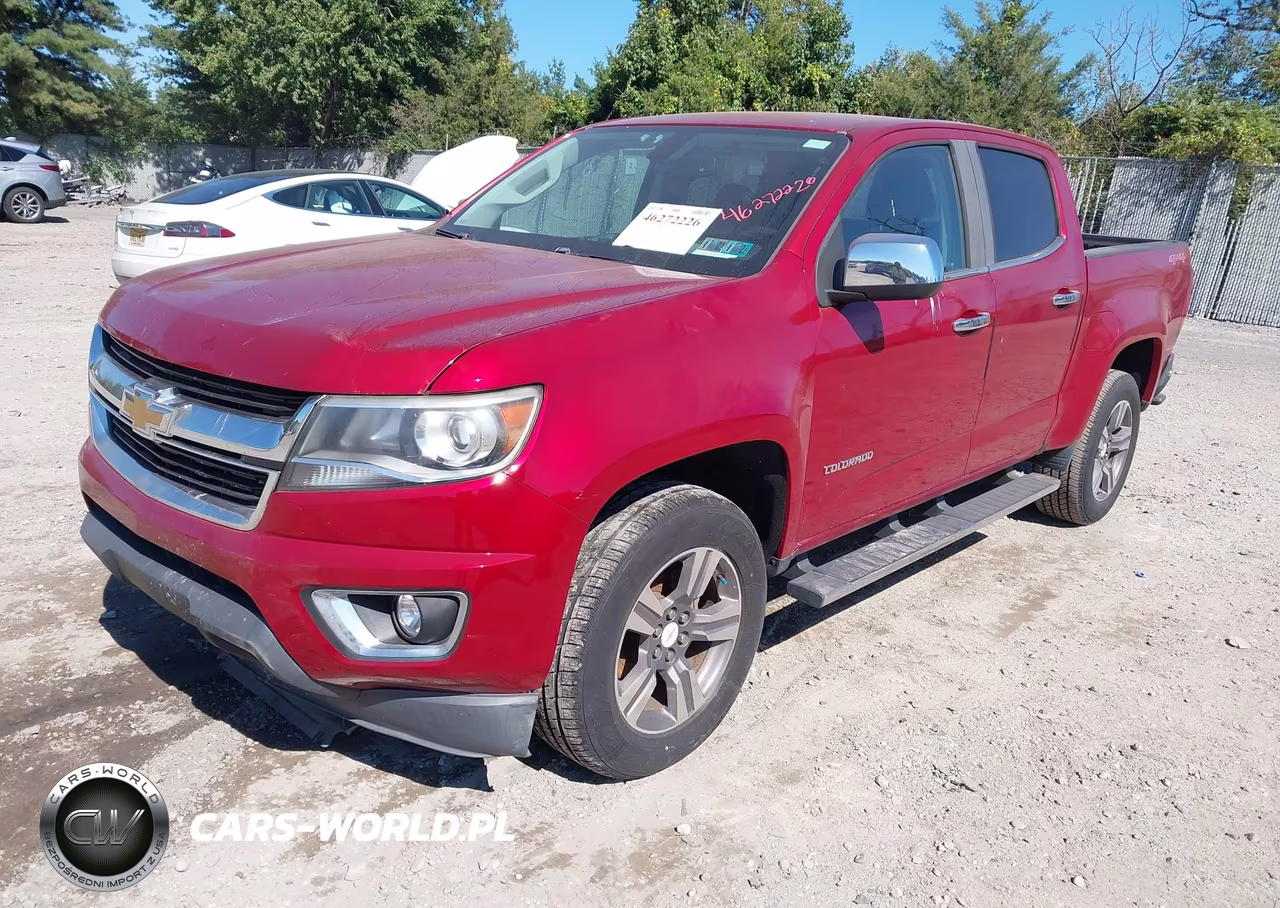 2016 Chevrolet Colorado Lt VIN:1GCGTCE34G1107776 - 2