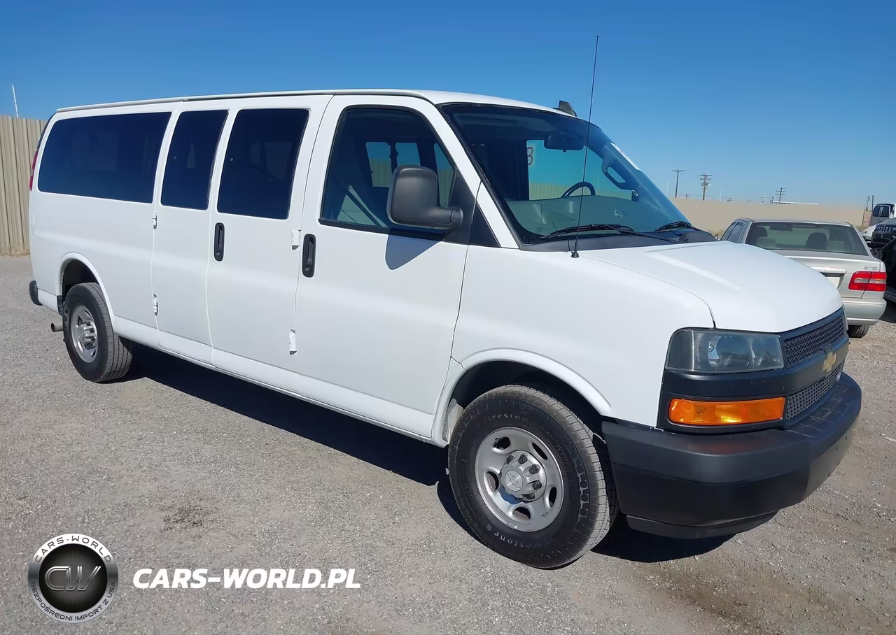2020 Chevrolet Express Passenger Rwd 3500 Extended Wheelbase Ls VIN:1GAZGNFGXL1116138 - 1