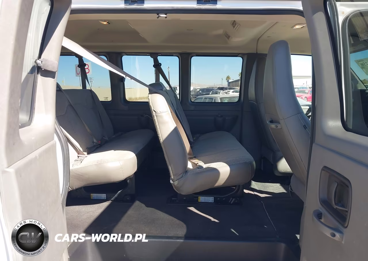 2020 Chevrolet Express Passenger Rwd 3500 Extended Wheelbase Ls VIN:1GAZGNFGXL1116138 - 8