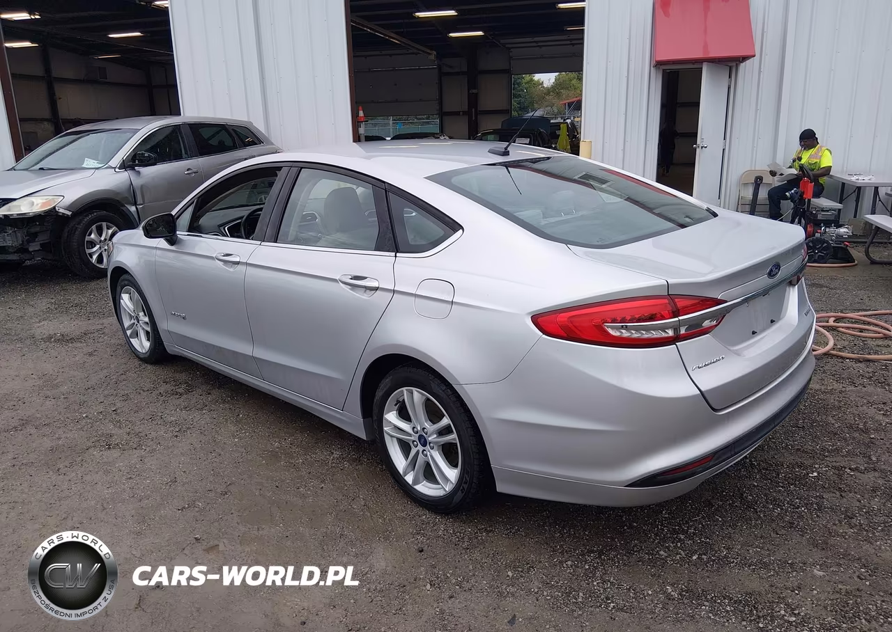 2018 Ford Fusion Hybrid S VIN:3FA6P0UU4JR243515 - 3