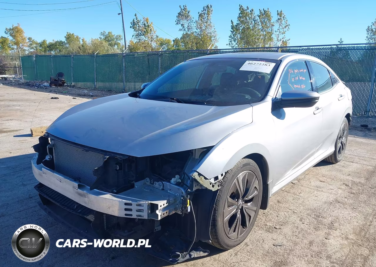 2018 Honda Civic Ex VIN:SHHFK7H55JU216876 - 2