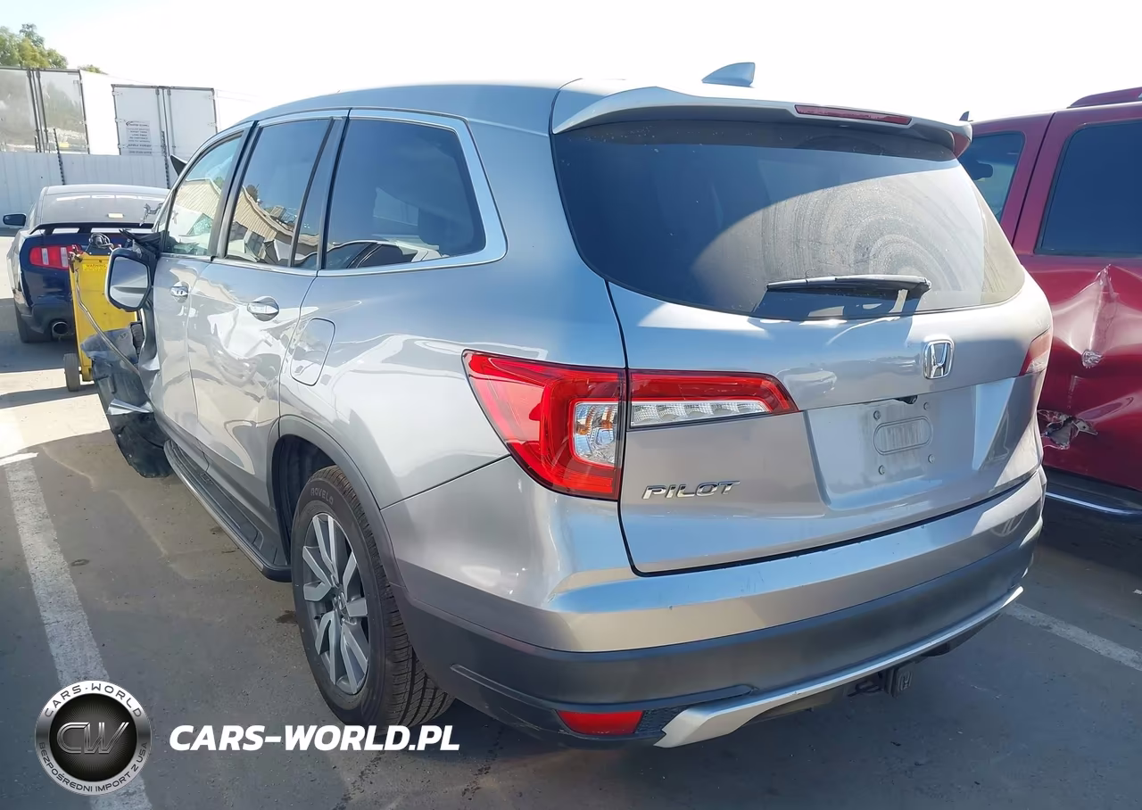 2019 Honda Pilot Ex-L VIN:5FNYF5H50KB010272 - 3