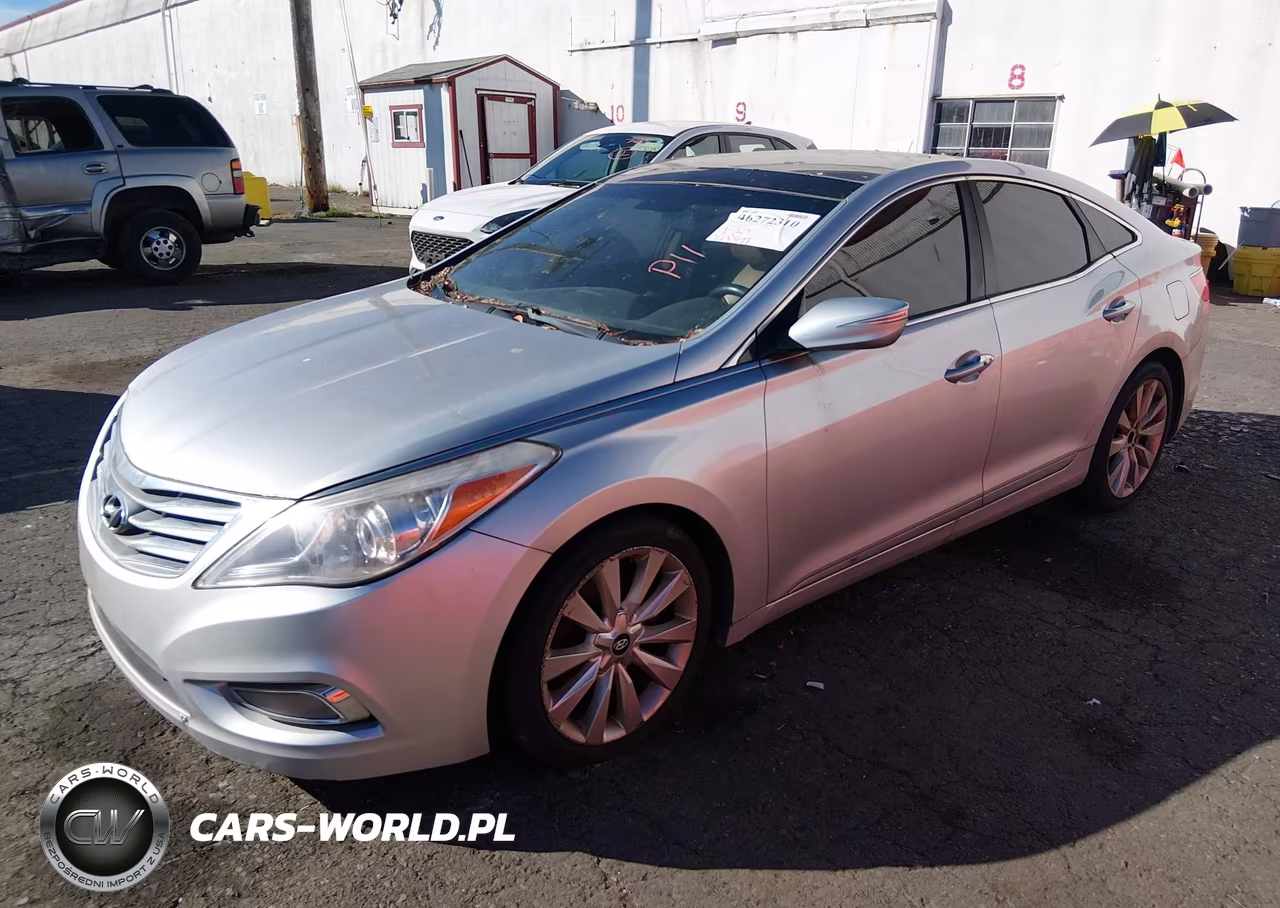 2012 Hyundai Azera VIN:KMHFH4JG8CA152074 - 2