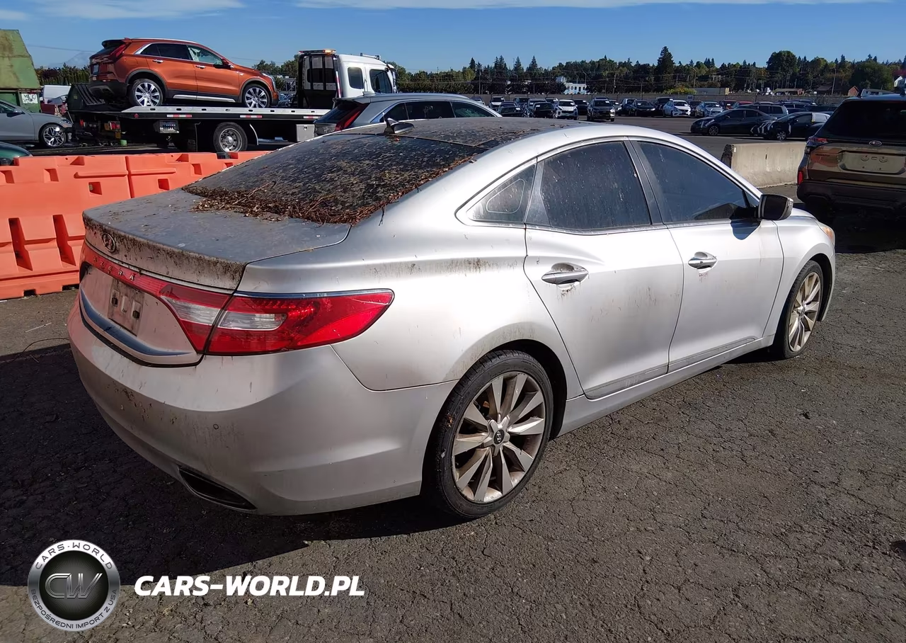 2012 Hyundai Azera VIN:KMHFH4JG8CA152074 - 4