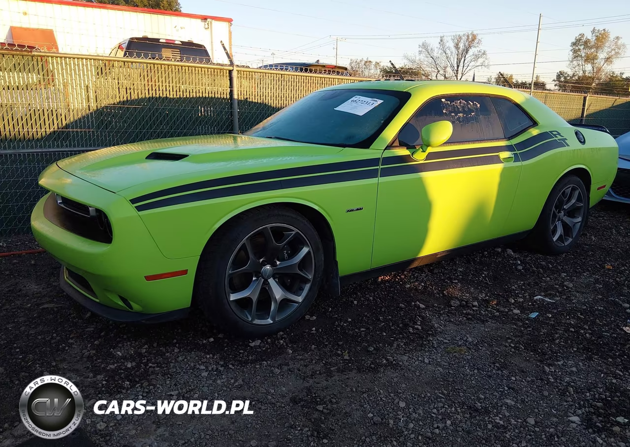 2015 Dodge Challenger R-T Plus VIN:2C3CDZBT0FH707105 - 2