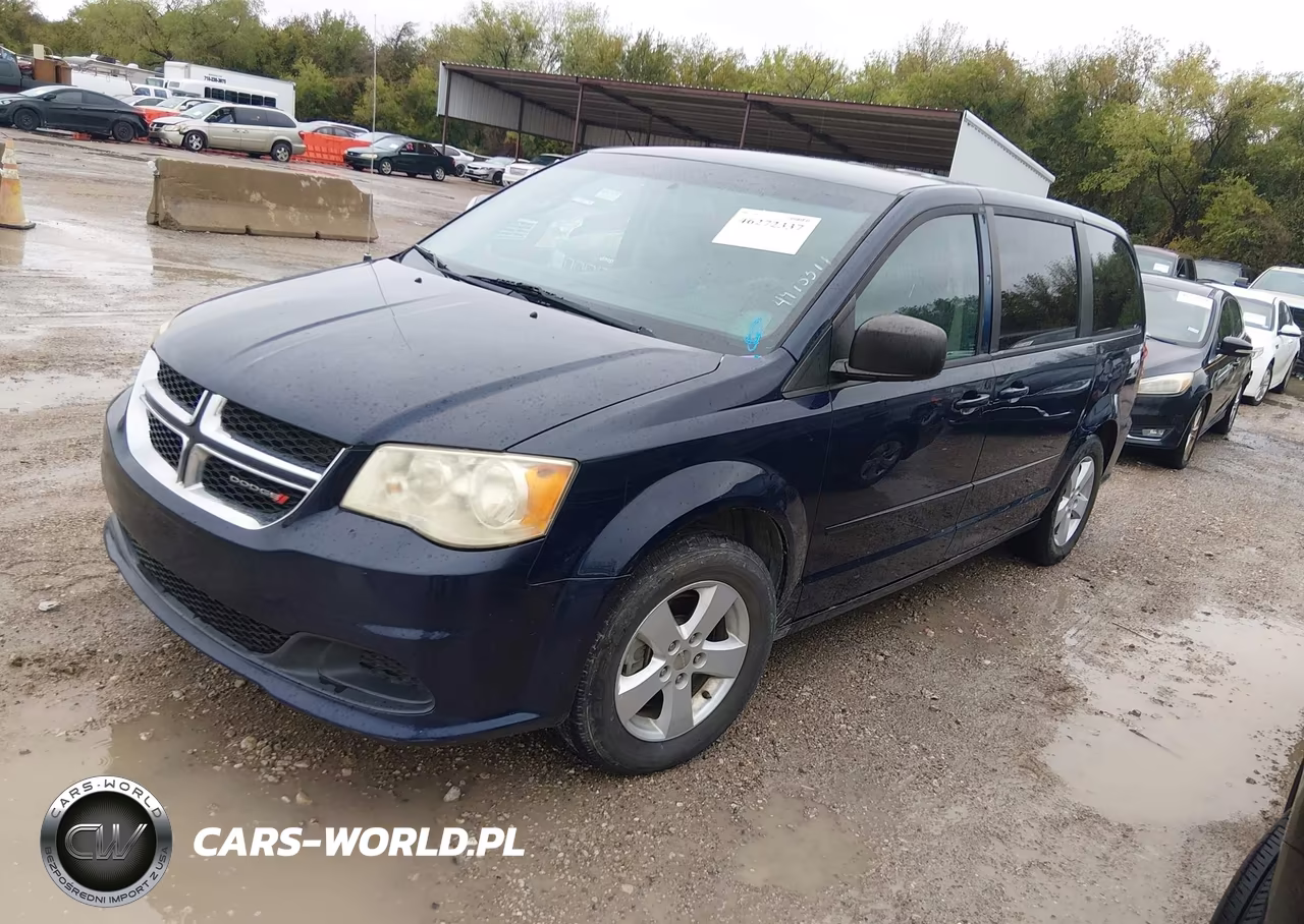 2013 Dodge Grand Caravan Se VIN:2C4RDGBG5DR515909 - 2