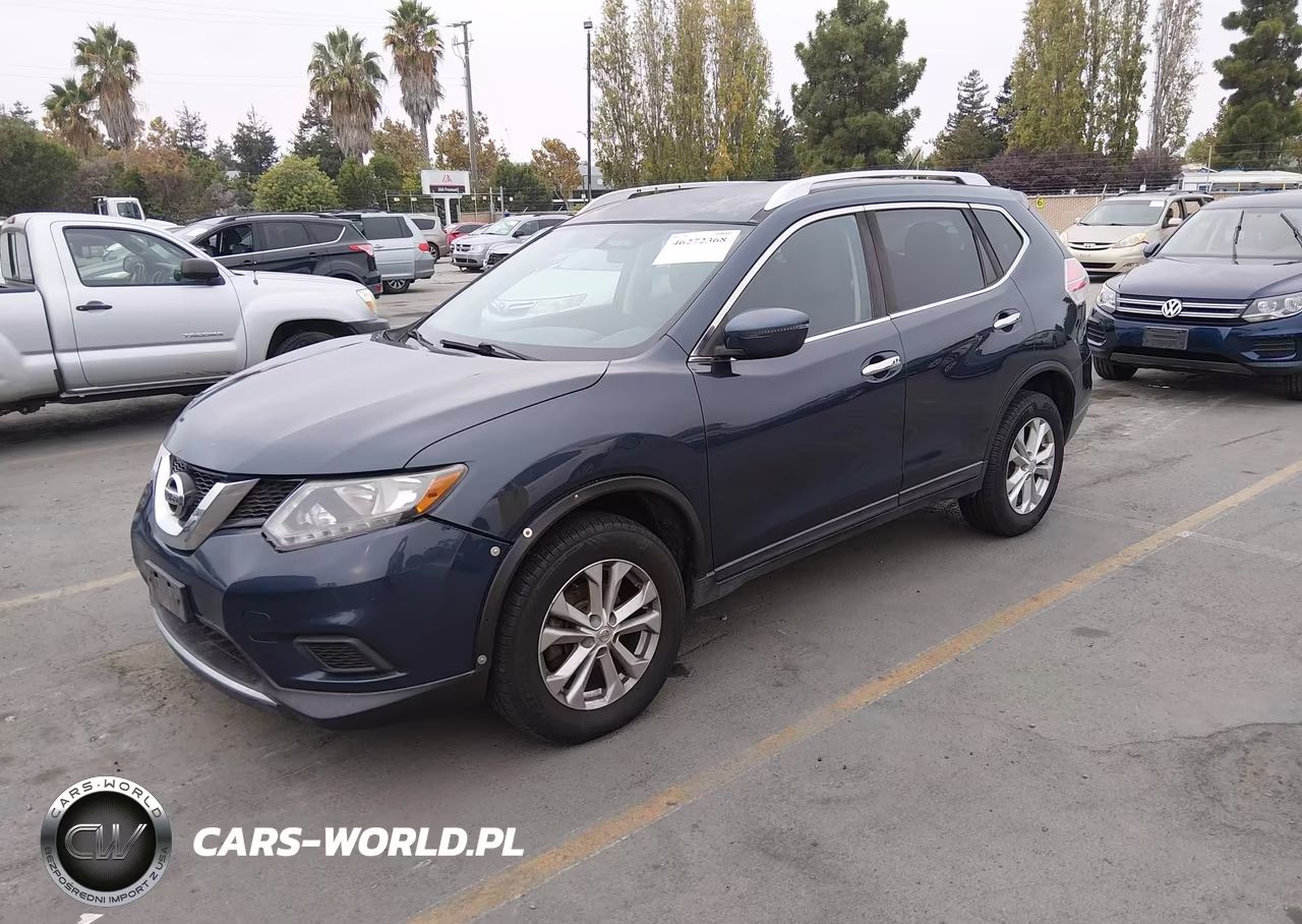 2016 Nissan Rogue S-Sl-Sv VIN:KNMAT2MV6GP710597 - 2