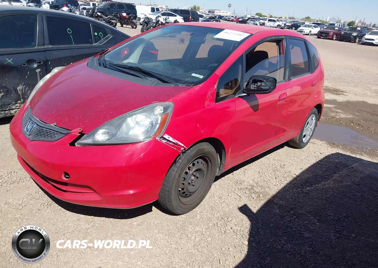 2013 Honda Fit VIN:JHMGE8H36DC081425 - 2