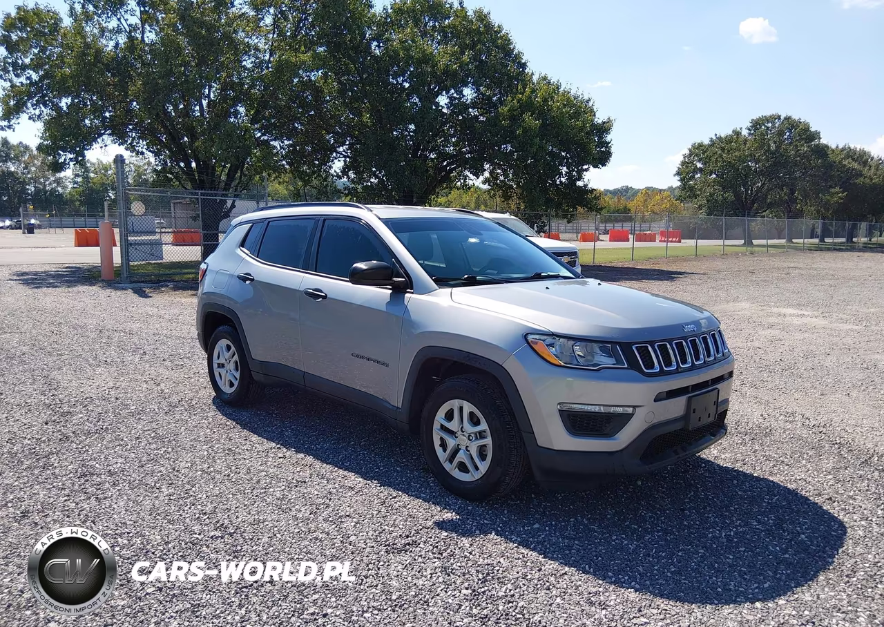 2018 Jeep Compass Sport Fwd VIN:3C4NJCAB7JT410805 - 1