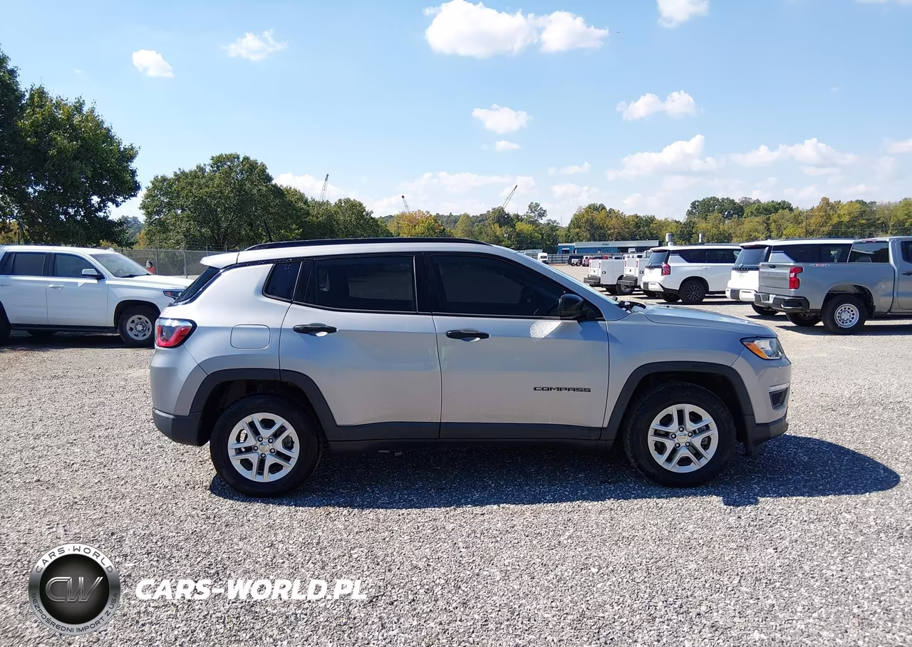 2018 Jeep Compass Sport Fwd VIN:3C4NJCAB7JT410805 - 14