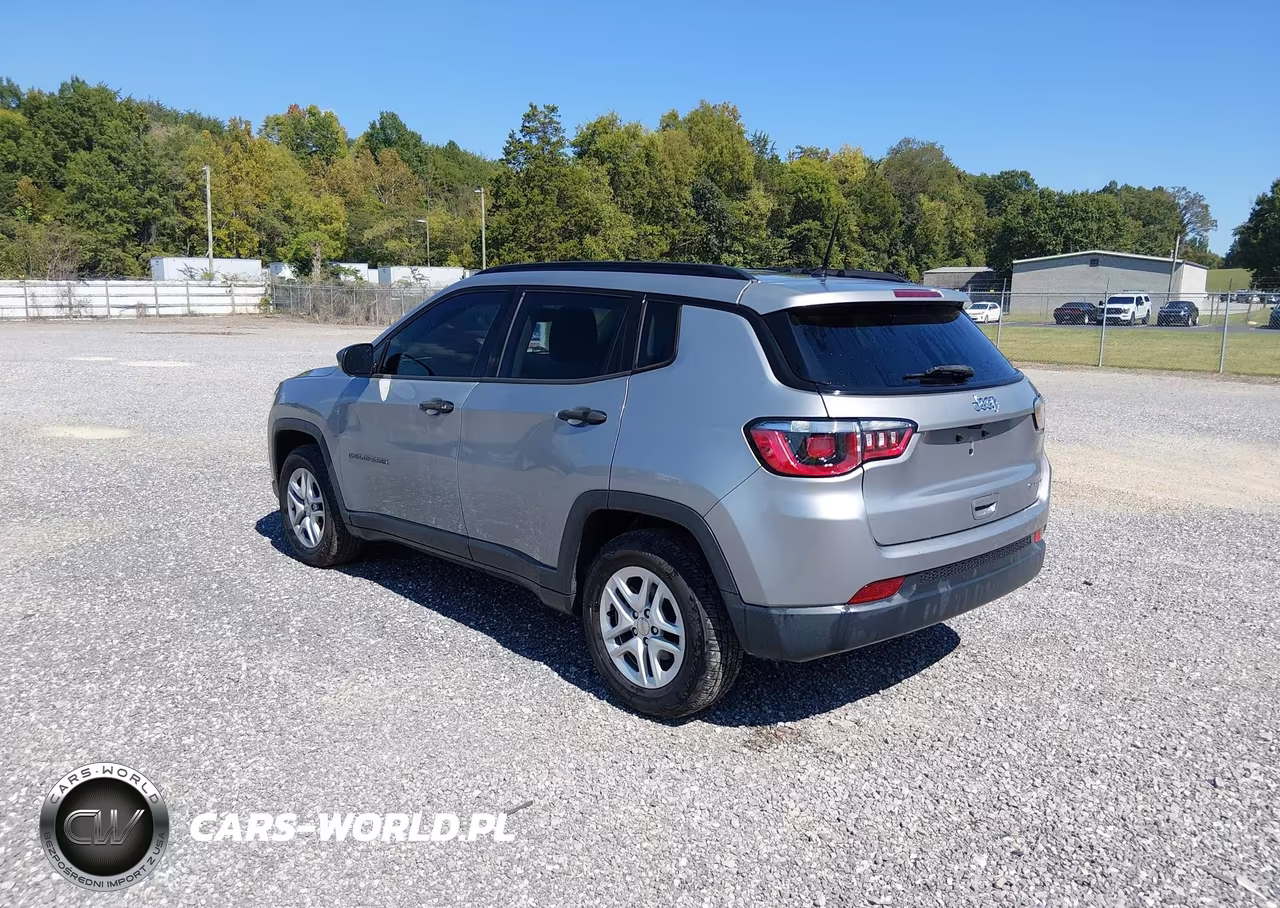 2018 Jeep Compass Sport Fwd VIN:3C4NJCAB7JT410805 - 3